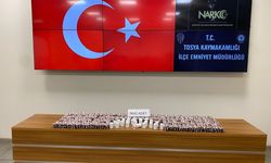 Tosya’da Uyuşturucu Operasyonu: 9 Bin 642 Sentetik Hap Ele Geçirildi
