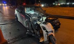 Burdur’da Elektrikli Bisikletle Çarpışan Motosikletin Sürücüsü Yaralandı