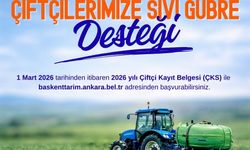 Beypazarı’nda Çiftçiye Sıvı Gübre Desteği Başlıyor