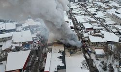 Erzurum’da soba yangını: Ev küle döndü