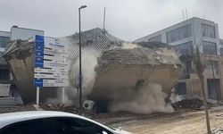 Malatya'da cami inşaatında göçük