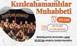 Kızılcahamamlılar Dostlar Konağı’nda Buluşuyor