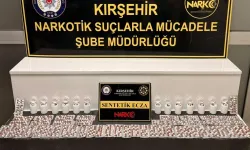 Kırşehir’de uyuşturucu operasyonu: 1110 hap ele geçirildi