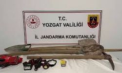 Yozgat’ta Kaçak Kazıya Suçüstü