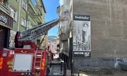Yozgat’ta Metruk Binada Yangın Paniği