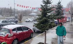 Ardahan’da Nisan Ortasında Kar Yağışı Etkili Oldu