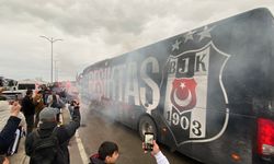 Beşiktaş kafilesi Samsun'da