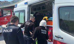 Beylikdüzü'nde TIR devrildi