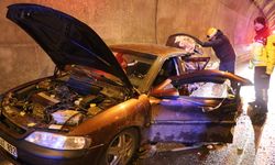 Bolu Dağı Tüneli'nde kaza, yaralılar var!