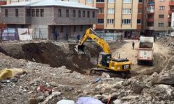 Erzurum’da İnşaat Kazısı Sırasında Doğal Gaz Borusu Patladı