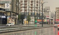 Gaziantep'te dolu yağışı hayatı olumsuz etkiledi