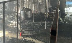 Halı Fabrikasında Korkutan Yangın