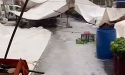 İstanbul'da dolu etkili oldu