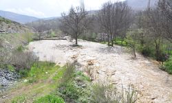 Kayseri'de sağanak sonrası sel meydana geldi