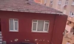 Park halindeki araç yandı!