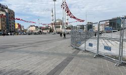 Taksim'de 1 Mayıs hazırlıkları devam ediyor!