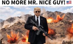 Trump'tan silahlı fotoğrafla İran'a mesaj