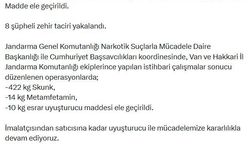 Van ve Hakkari'de uyuşturucu operasyonu