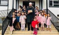 Minik Öğrencilerden Polise Anlamlı Ziyaret