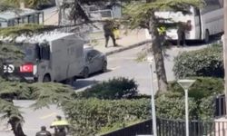 Beşiktaş’ta İsrail Konsolosluğu önünde silah sesleri