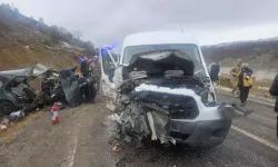 Gümüşhane’de Servis Minibüsü Kazası: 2’si Ağır 9 Yaralı