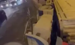 Tuzla TEM’de TIR Devrildi: Sürücünün Davranışı Şaşırttı