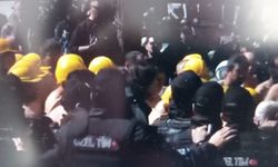 EYLEMDEKİ MADEN İŞÇİLERİNE POLİS ABLUKASI
