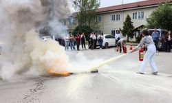 Çankaya Belediyesi Personeline Yangın Eğitimi ve Tatbikat