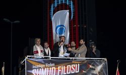 İsrail’in İstanbul Başkonsolosluğu Önünde Gazze Protestosu