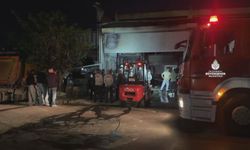Başakşehir’de Sanayi Sitesinde TIR Yangını