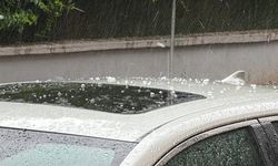 Edirne'de dolu ve sağanak hayatı olumsuz etkiledi