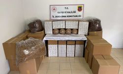 Kayseri'de 200 kilogram kaçak tütün ele geçirildi