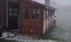 Ordu mayıs ayında kar gördü