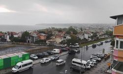 Silivri'de sağanak!