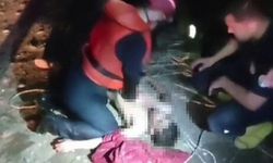 Sulama kanalına düştü, kalp masajıyla hayata döndürüldü