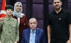 Cumhurbaşkanı Erdoğan, Gazzeli Ramazan Ebu Cezer’i ağırladı