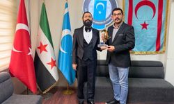 Akif Manaf’a Suriye Türkmen Dernekler Federasyonu’ndan Barış Ödülü!