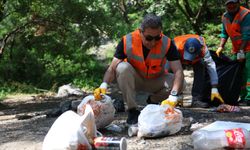 Mamak Belediyesi'nden Kıbrıs Kanyonu’nda Temizlik Çalışması
