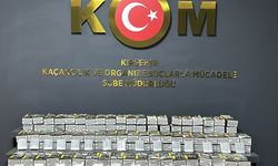 Kırşehir'de 24 bin 400 dolu makaron ele geçirildi