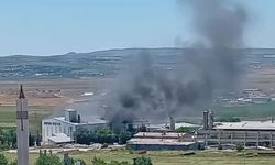 Ankara Gölbaşı’nda Alçı Fabrikasında Yangın