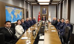 Bakan Güler, Kadıoğlu'nu kabul etti