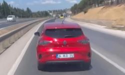 Sirenlere Rağmen Yol Vermedi: Ambulansın Önünü Kesen Sürücü Kamerada