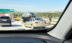 Ankara Çevreyolu'nda Kaza!