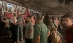 Bostancı'da Metro Raydan Çıktı!