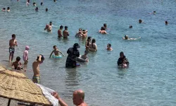 Bodrum’da Kavurucu Sıcaklık: Plajlar Doldu Taştı