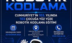 Beypazarı’nda Robotik Kodlama Eğitimi Başlıyor