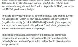 AFAD: Şırnak'ta kaybolan 2 kişi kurtarıldı