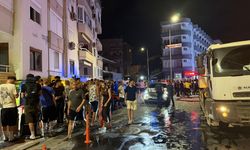 Alanya'da otel çatısında korkutan yangın