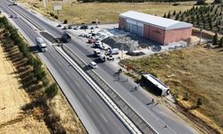 Eskişehir'de yolcu otobüsü devrildi!