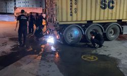 İnegöl’de TIR’ın freni alev aldı: Sürücü 10 kilometre itfaiyeye kadar sürdü